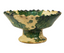 Green Splatter Tamegroute Pedestal Fruit Bowl M