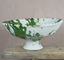 Green Splatter Tamegroute Pedestal Fruit Bowl XL