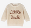 Little Dude Pullover Sweater | 6-12M