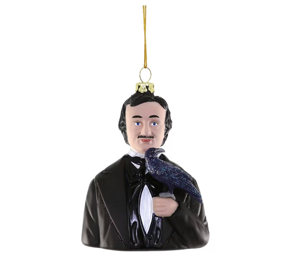 Edgar Allen Poe Ornament