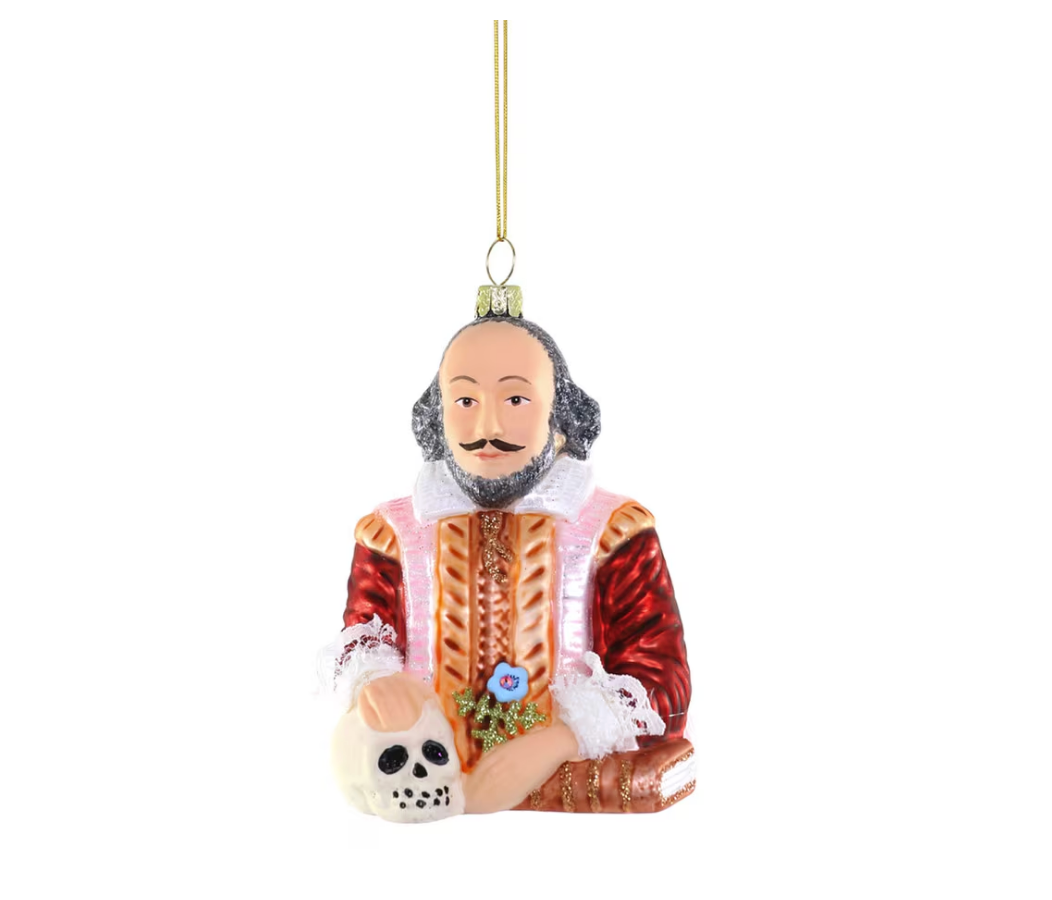 William Shakespeare Ornament