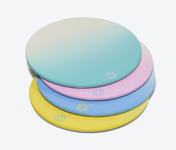 Colors of Joy Lacquer Coaster Set (Pastel)