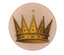 Crown #11 4" Round Plate