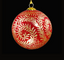Winter Vines Ornament | Red