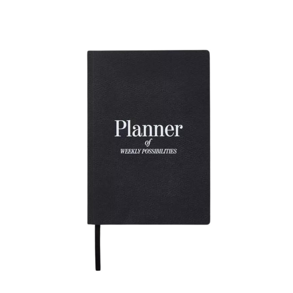 Weekly Planner | Timeless Black