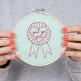 You Go Girl Embroidery Hoop Kit