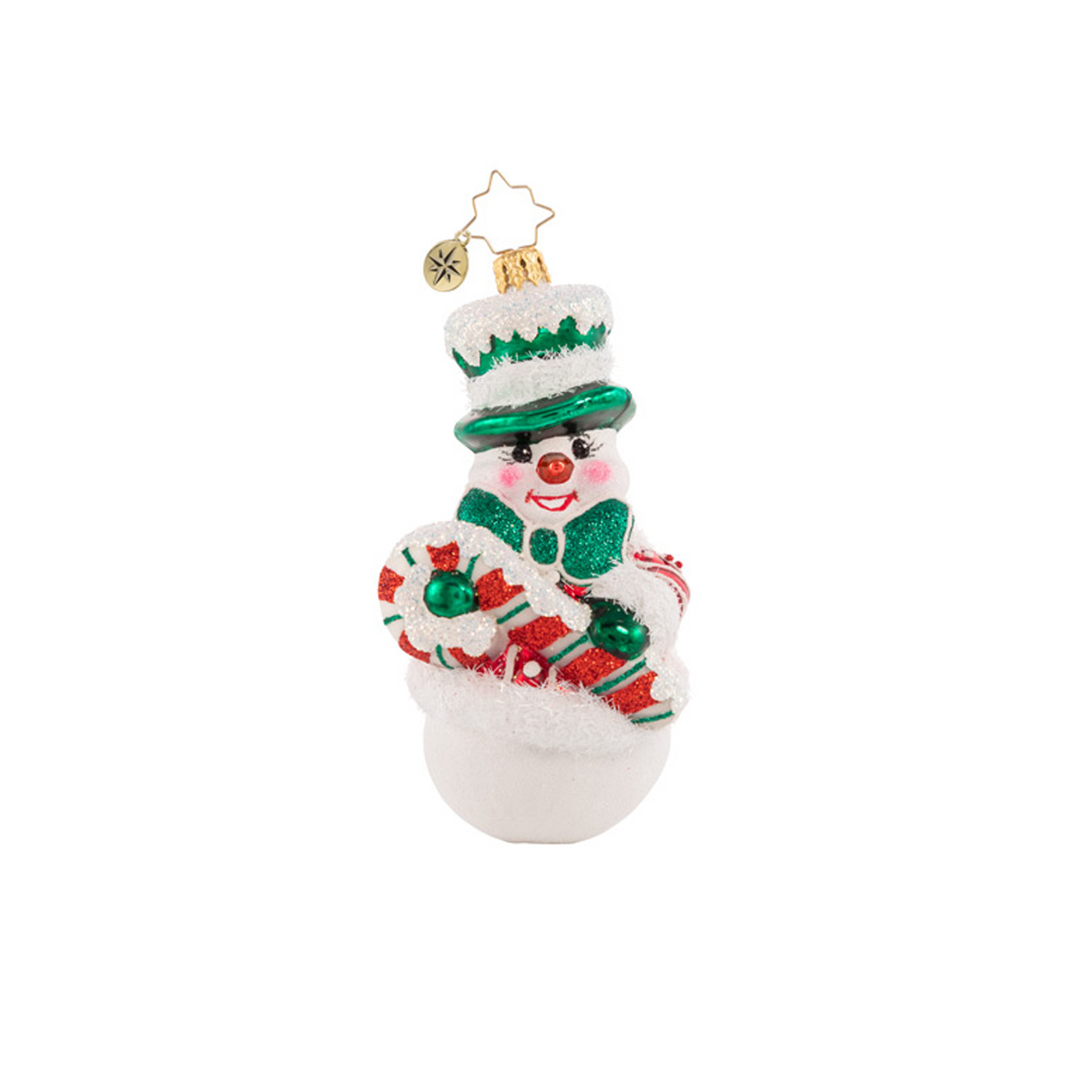 Candy Cane Entertainer Ornament