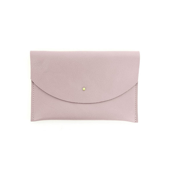 Envelope Pouch - Light Lilac Leather