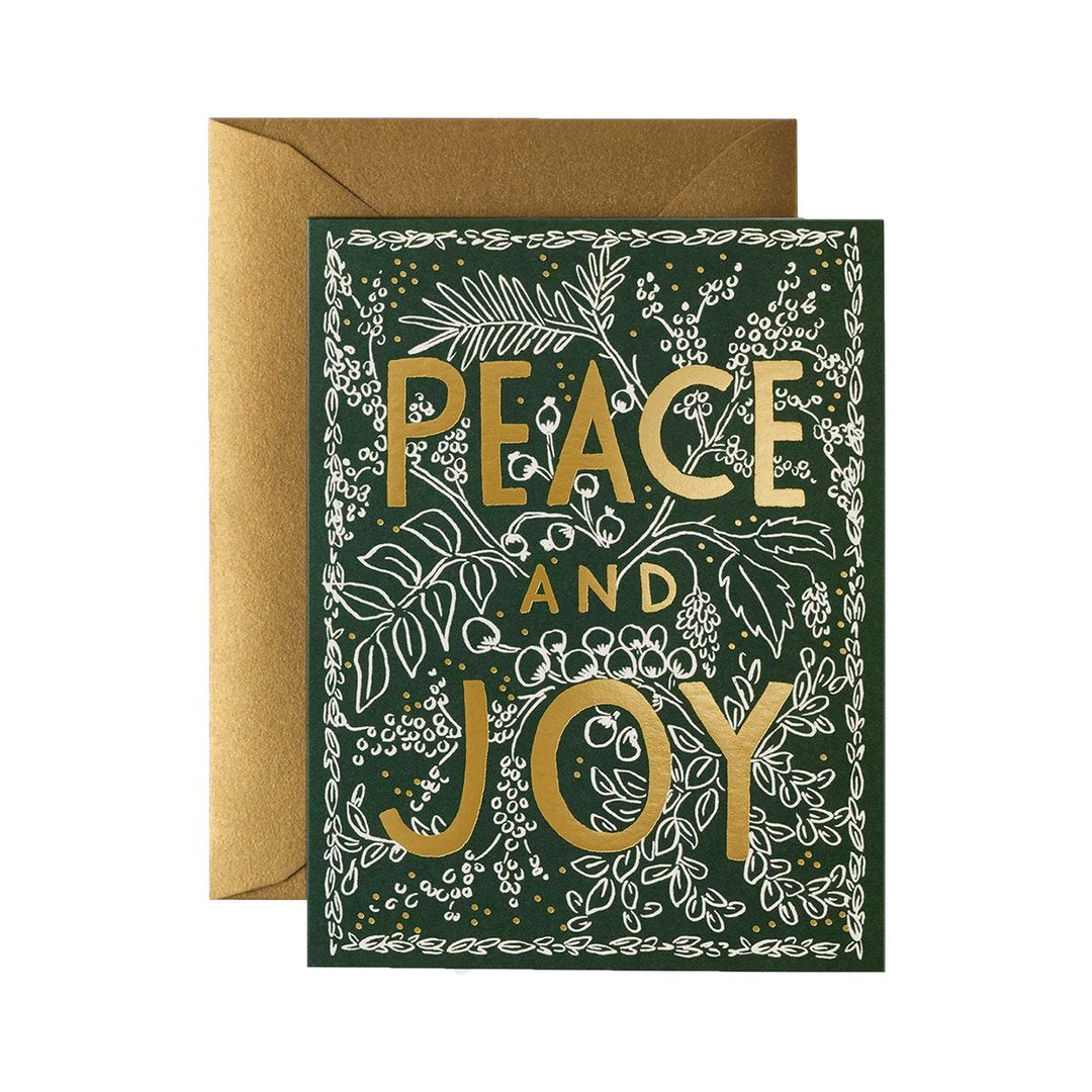 Evergreen Peace Card