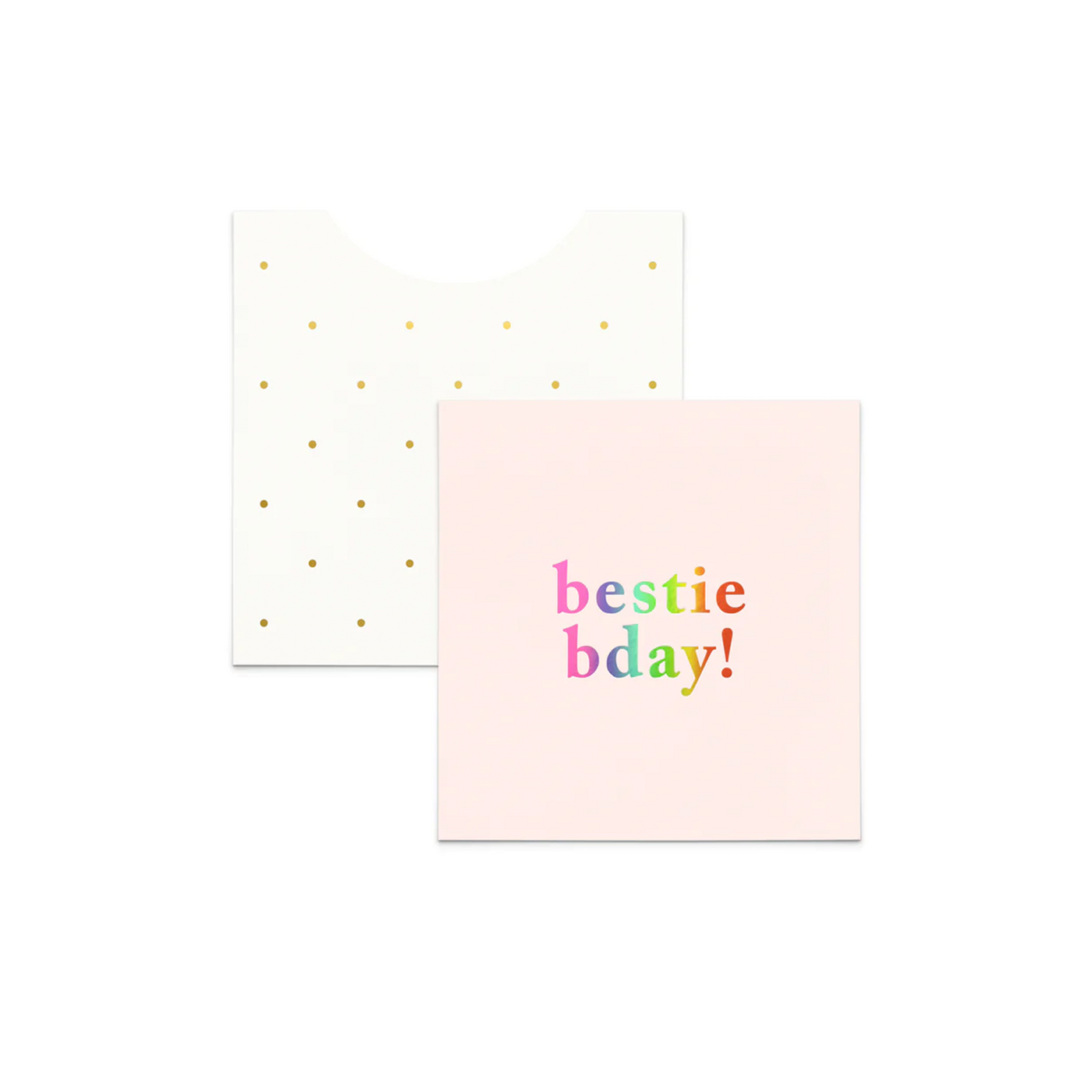 Bestie Birthday Mini Card