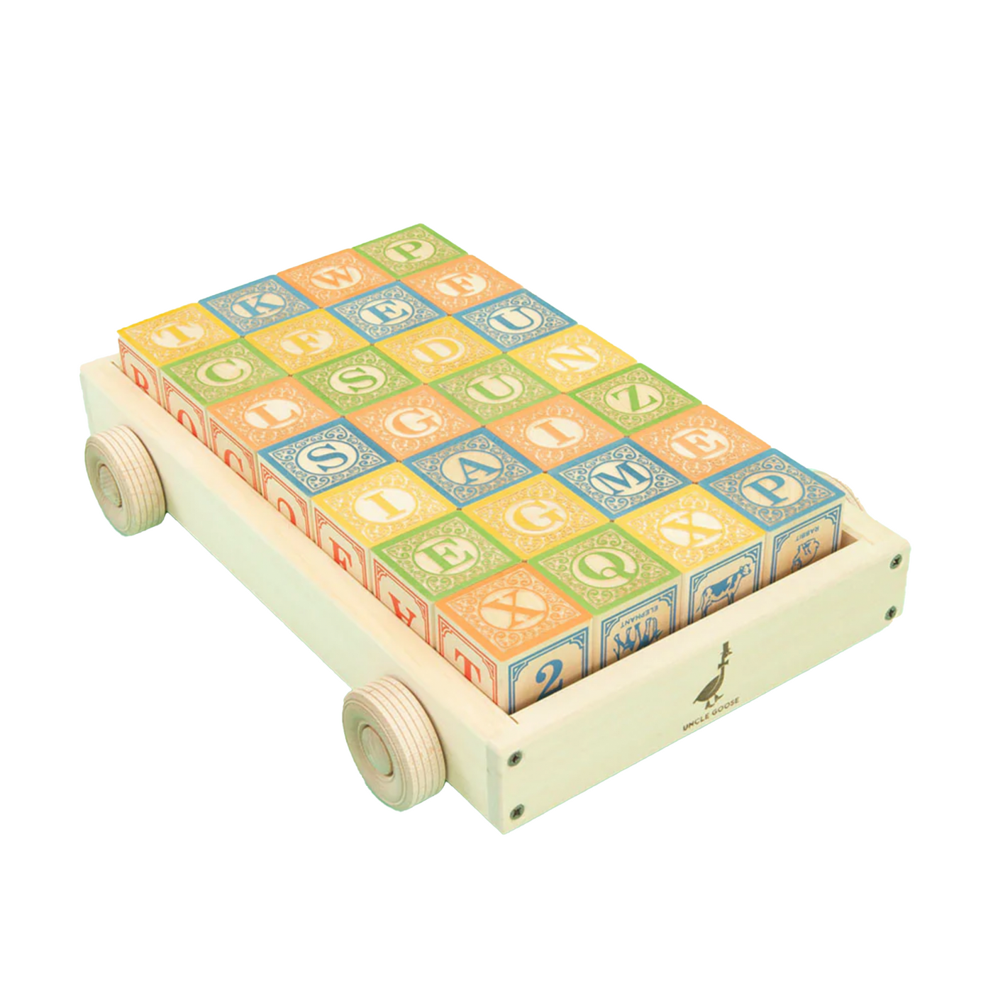 Classic ABC Blocks with Wagon