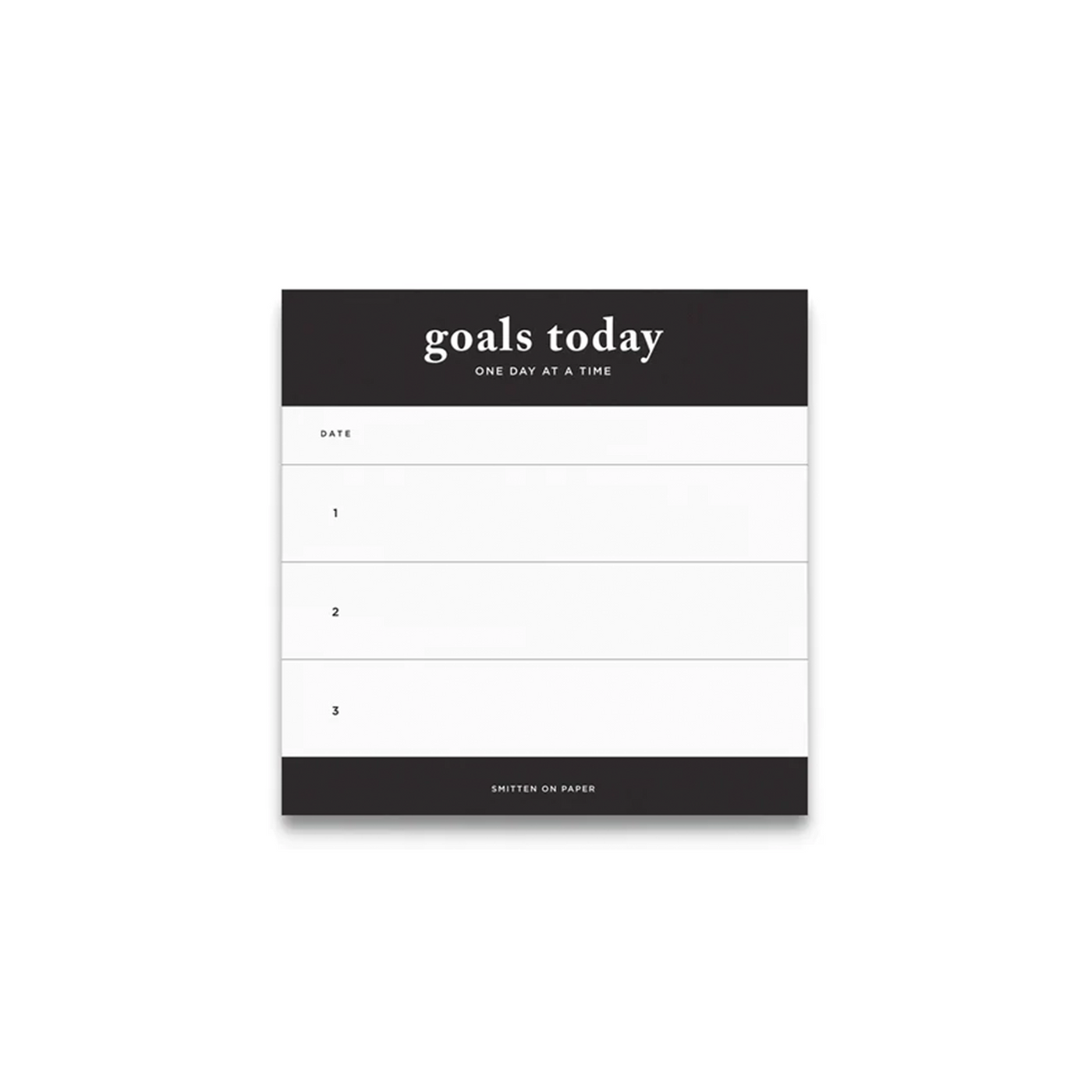 Goals Today Chunky Notepad
