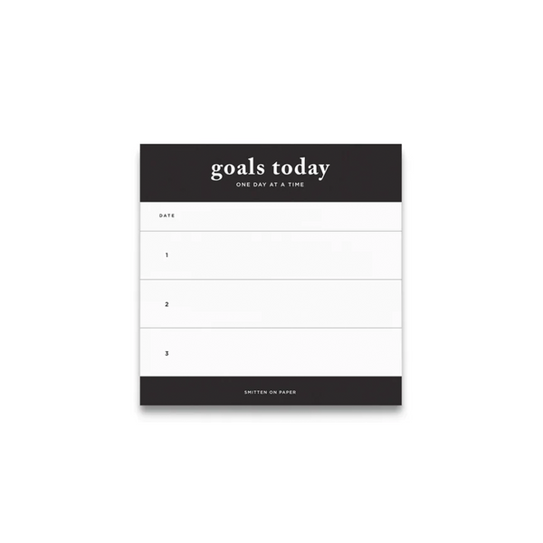 Goals Today Chunky Notepad