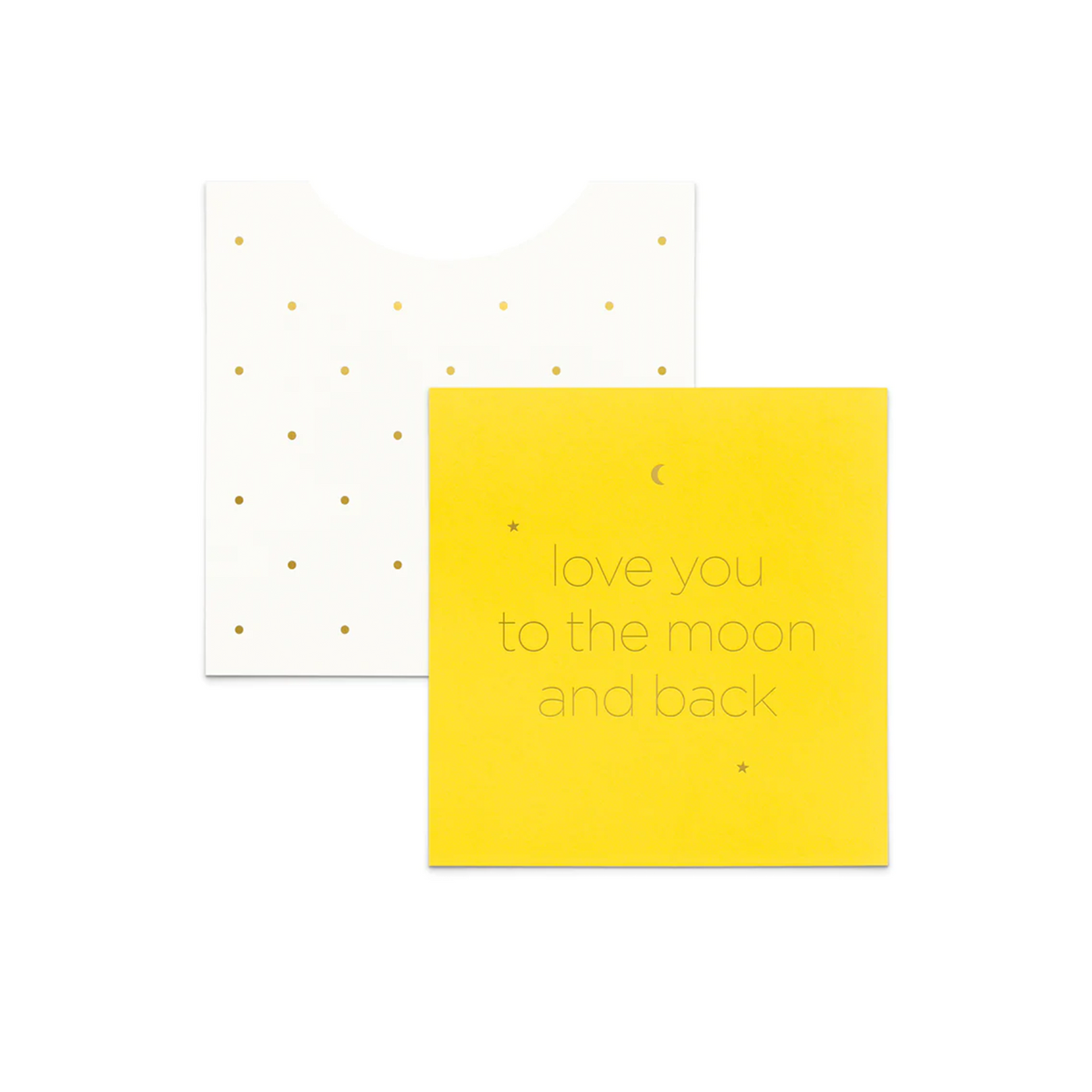 Love You To The Moon and Back Mini Card