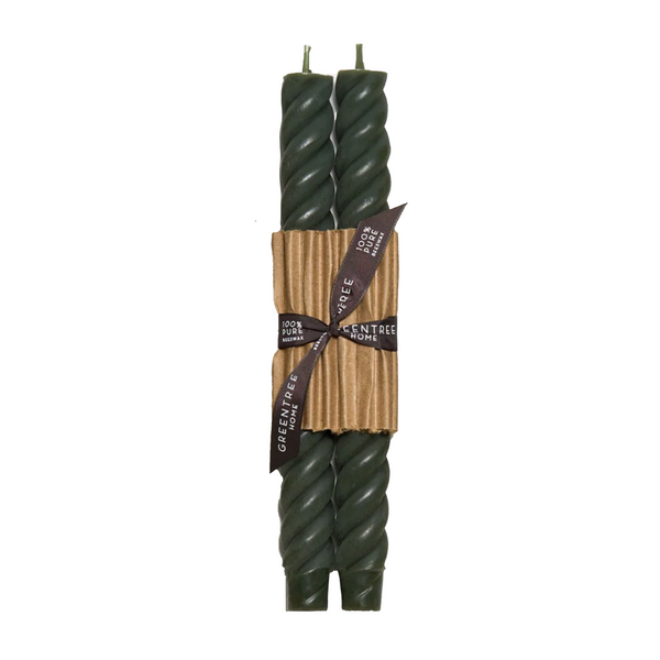 Rope Candles 10" - Antique