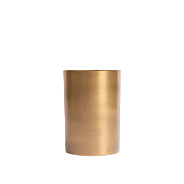 Brass Cylinder Vase - Small