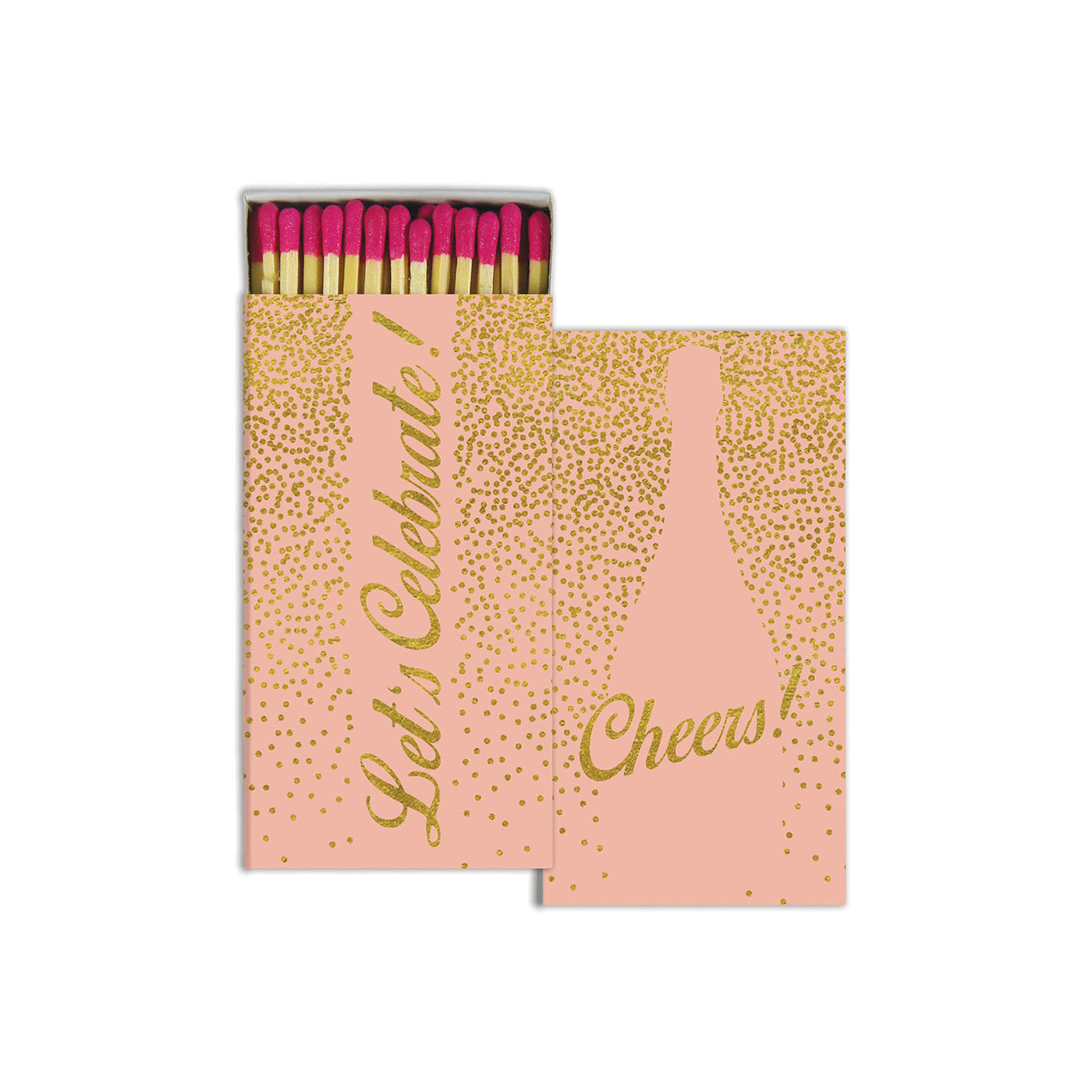 Cheers Matches - Gold Foil