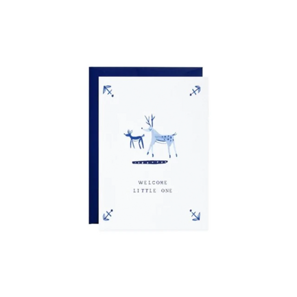 Petite Card - Welcome  Little Deer
