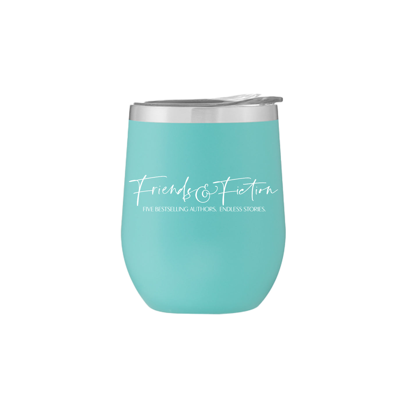 Friends & Fiction Wine Tumbler