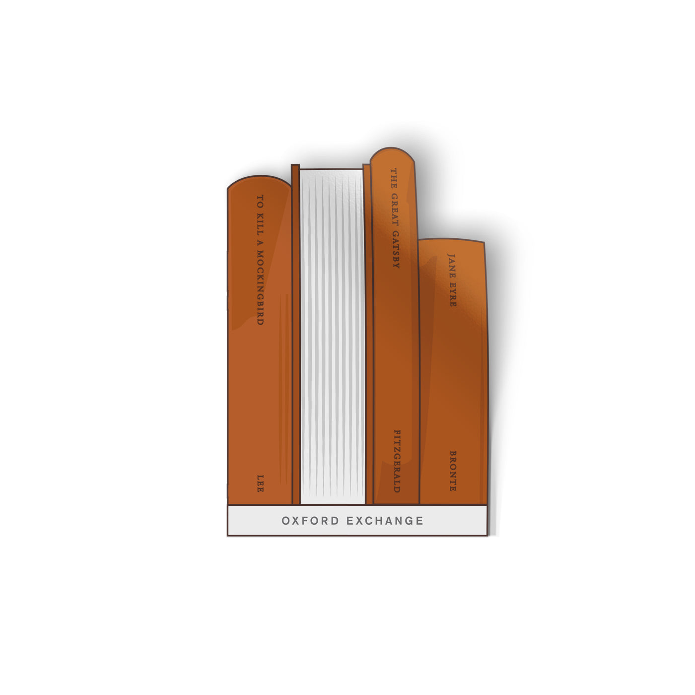 OE Leatherbound Stack Sticker