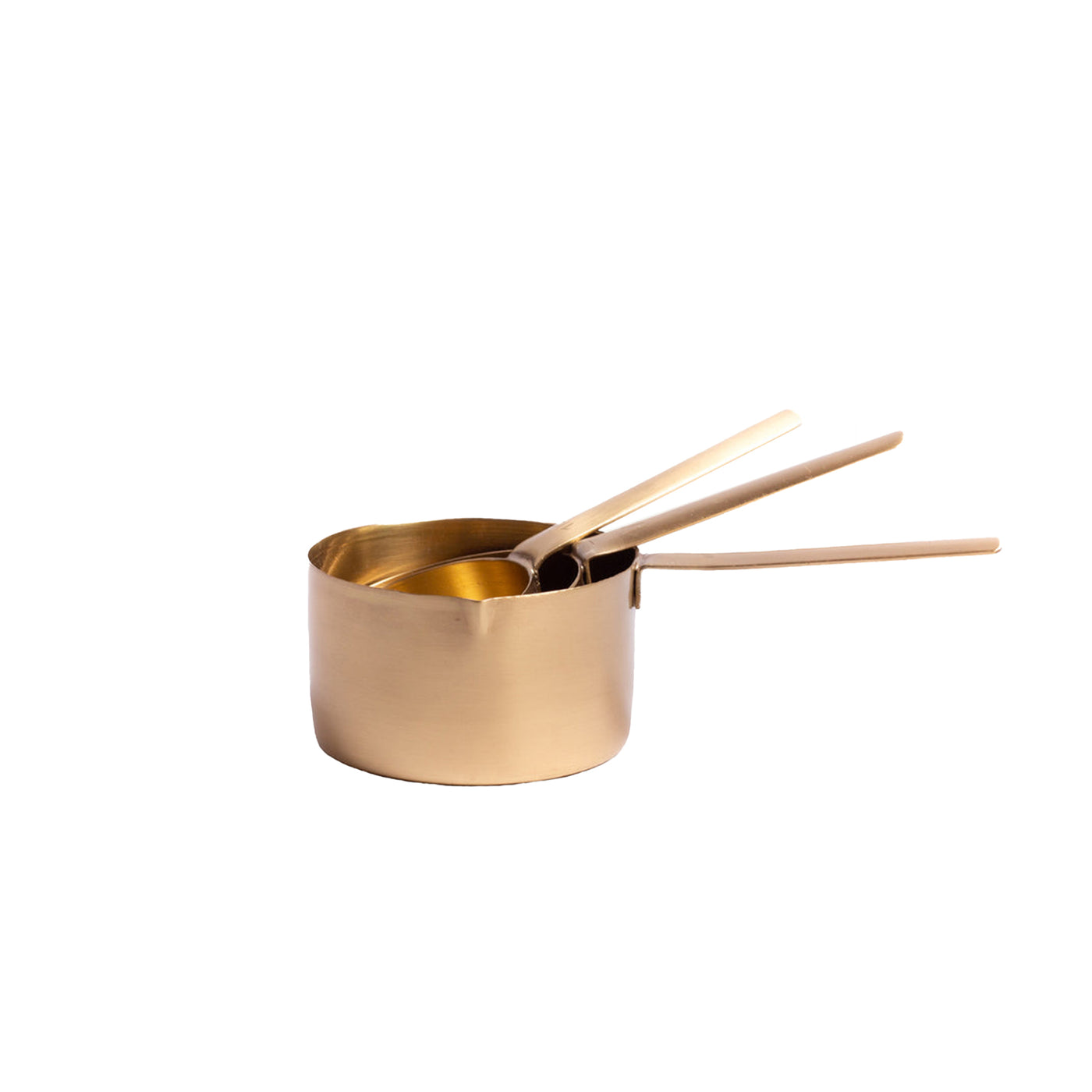 Brass Measuring Cups - Set of 3 – Oxford Exchange