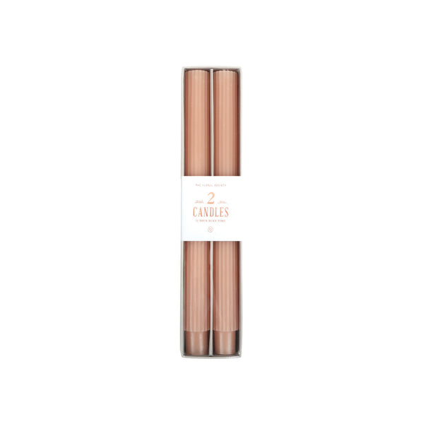 Fancy Taper Candles - Petal, Medium
